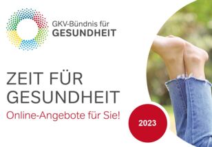 GKV Online Angebote - Zeit für Gesundheit