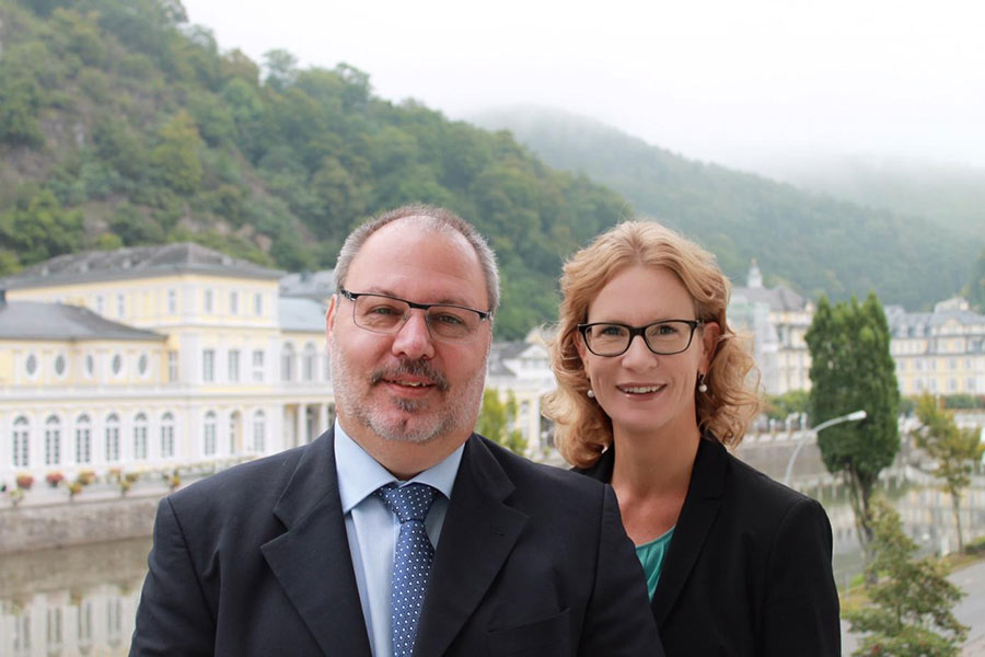 Jochen Geißel und Sonja Wörsdörfer